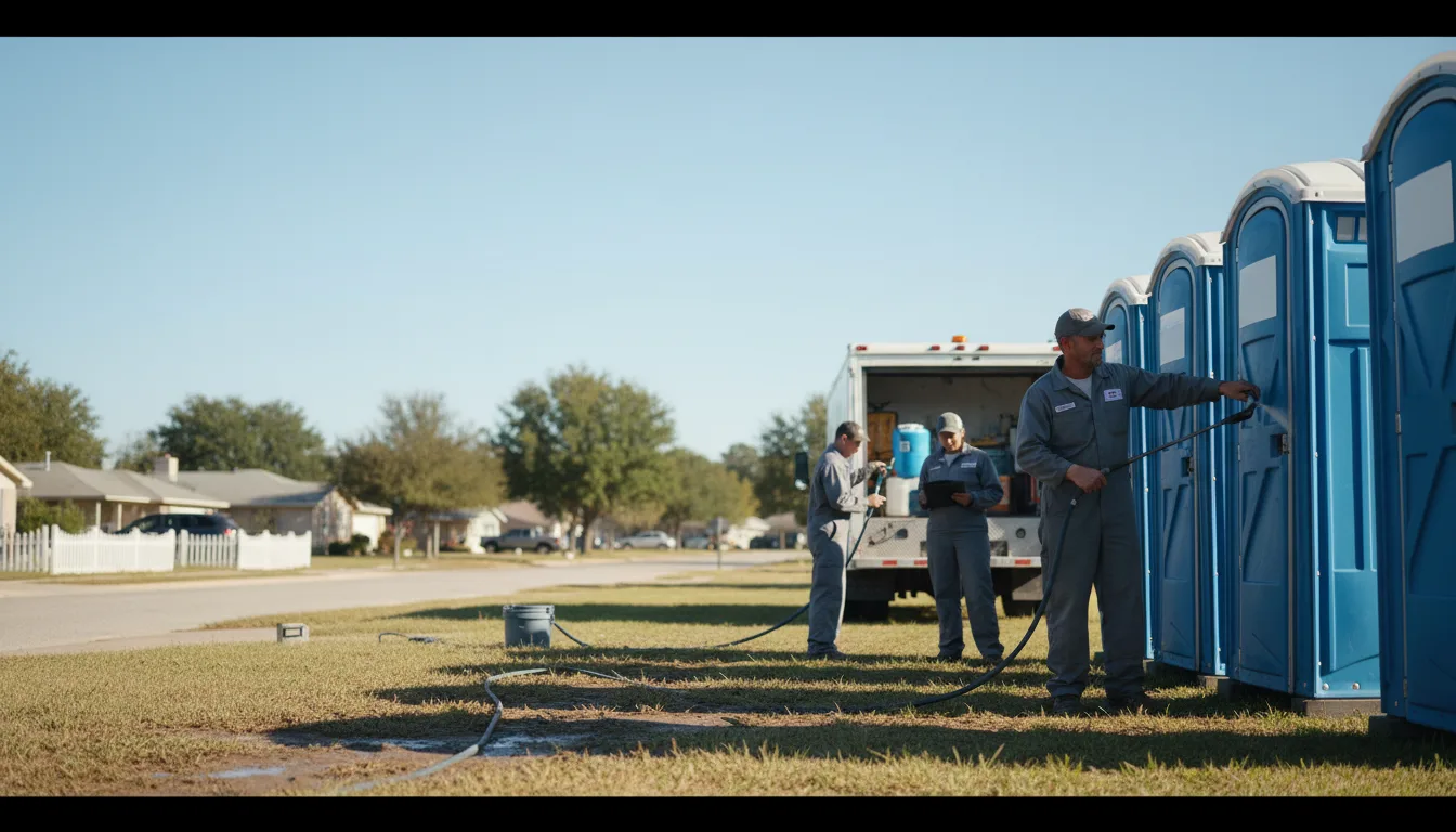 Long-Term Portable Toilet Rental in Mantador, ND near me